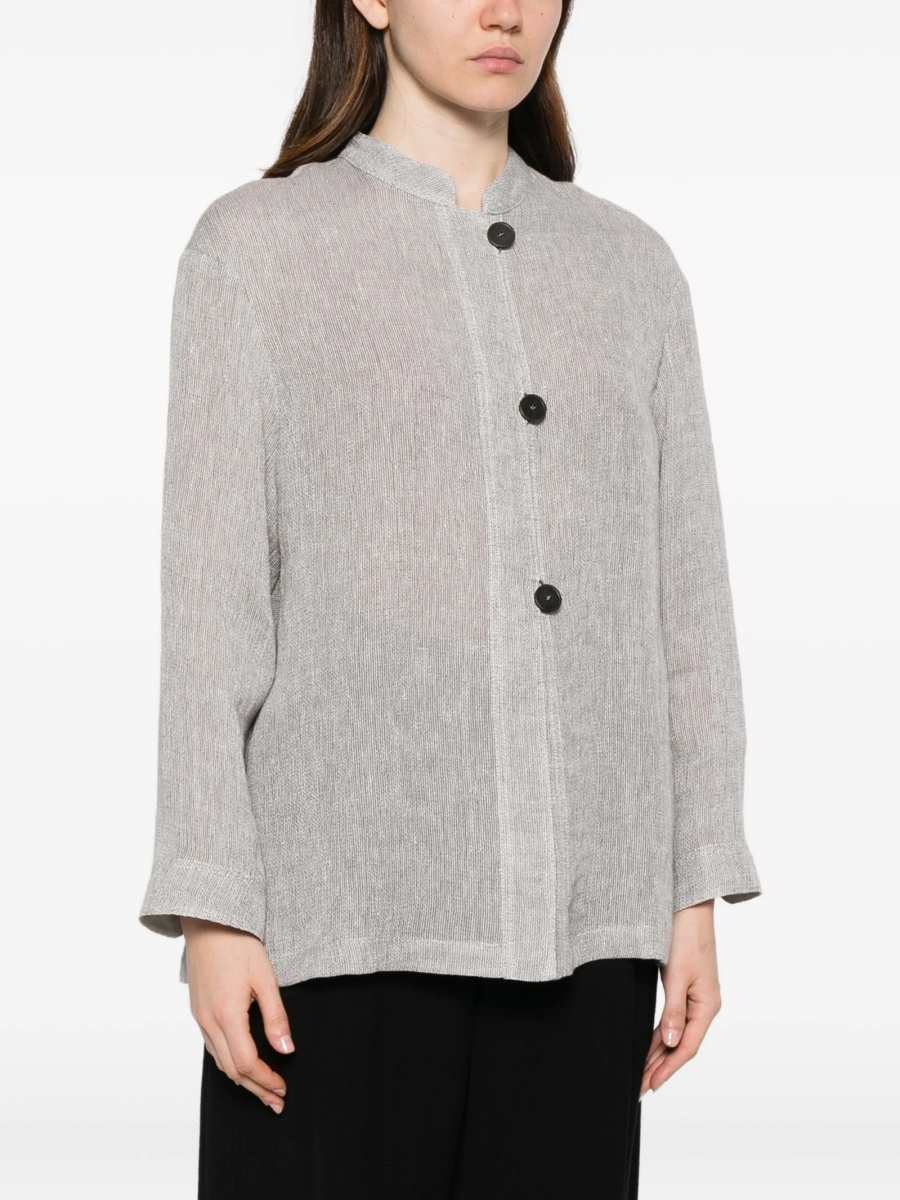Geaca Oversize Emporio Armani gri - Img 3