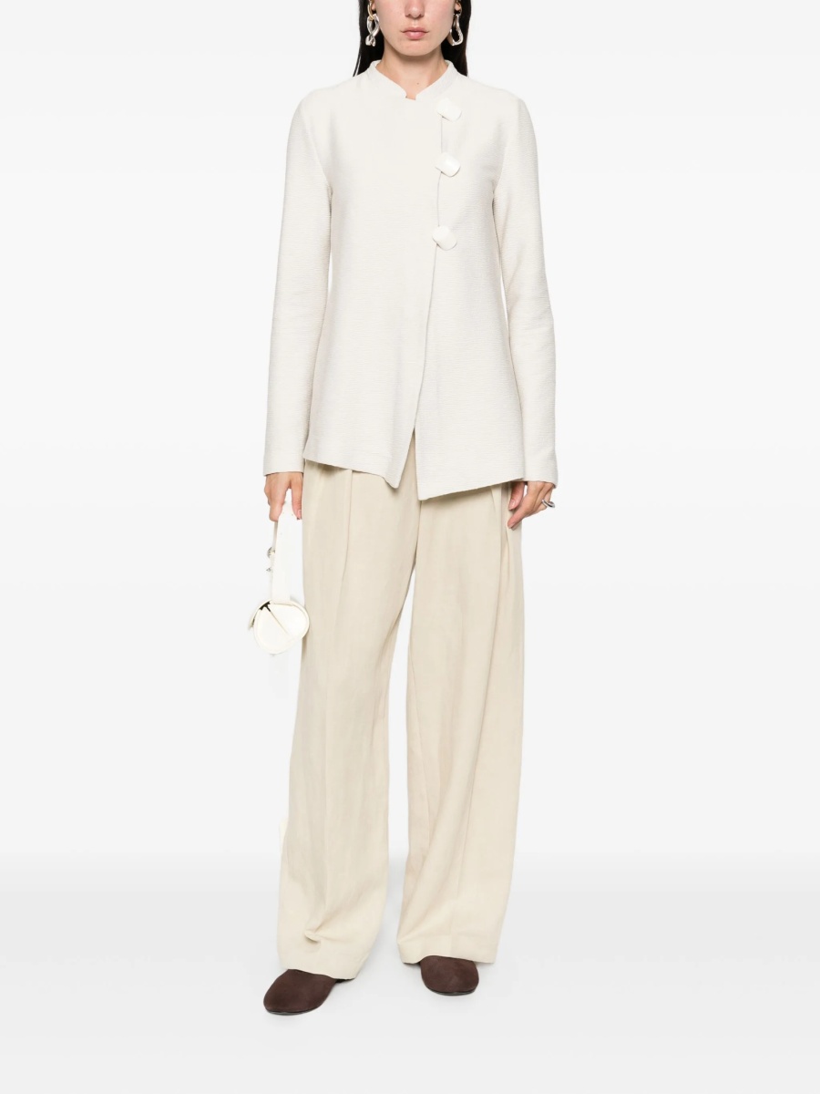 Geaca Oversize Emporio Armani neutra - Img 2