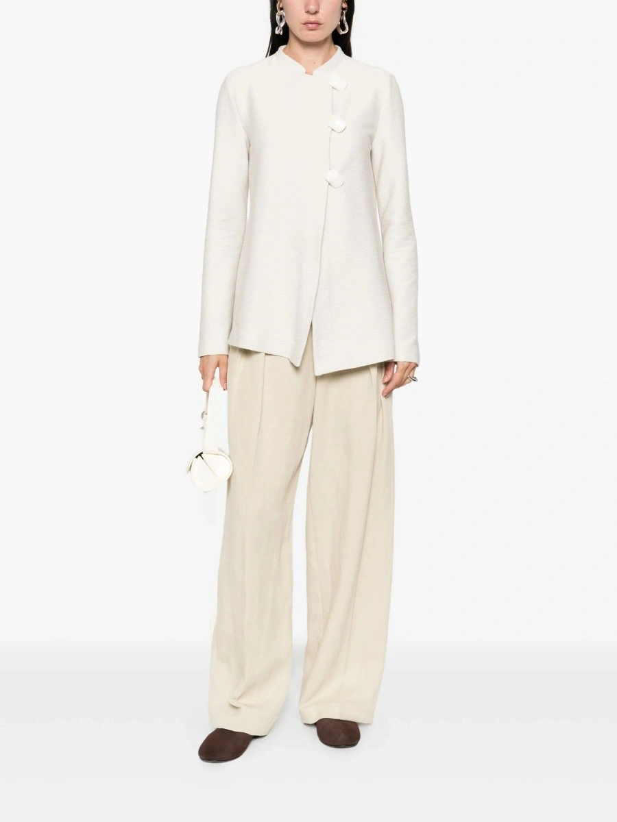 Geaca Oversize Emporio Armani neutra - Img 2