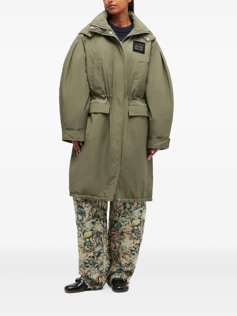 Geaca Parka Ganni verde - Img 2