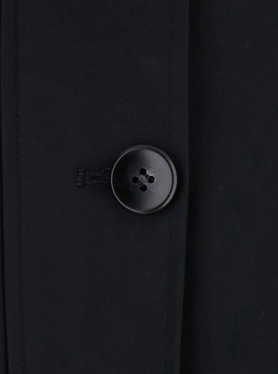 Geaca parka VALENTINI 1972 neagra din bumbac - Img 3