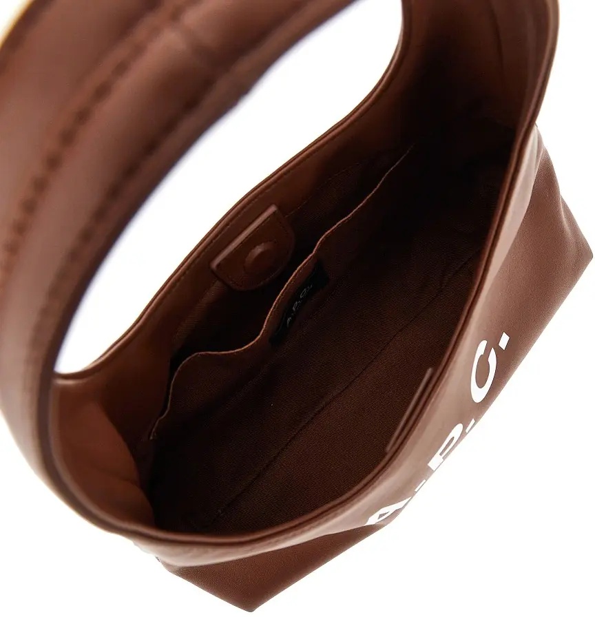 Geanta de mana A.P.C. Faux leather 'Ninon baby' tote bag - Img 3
