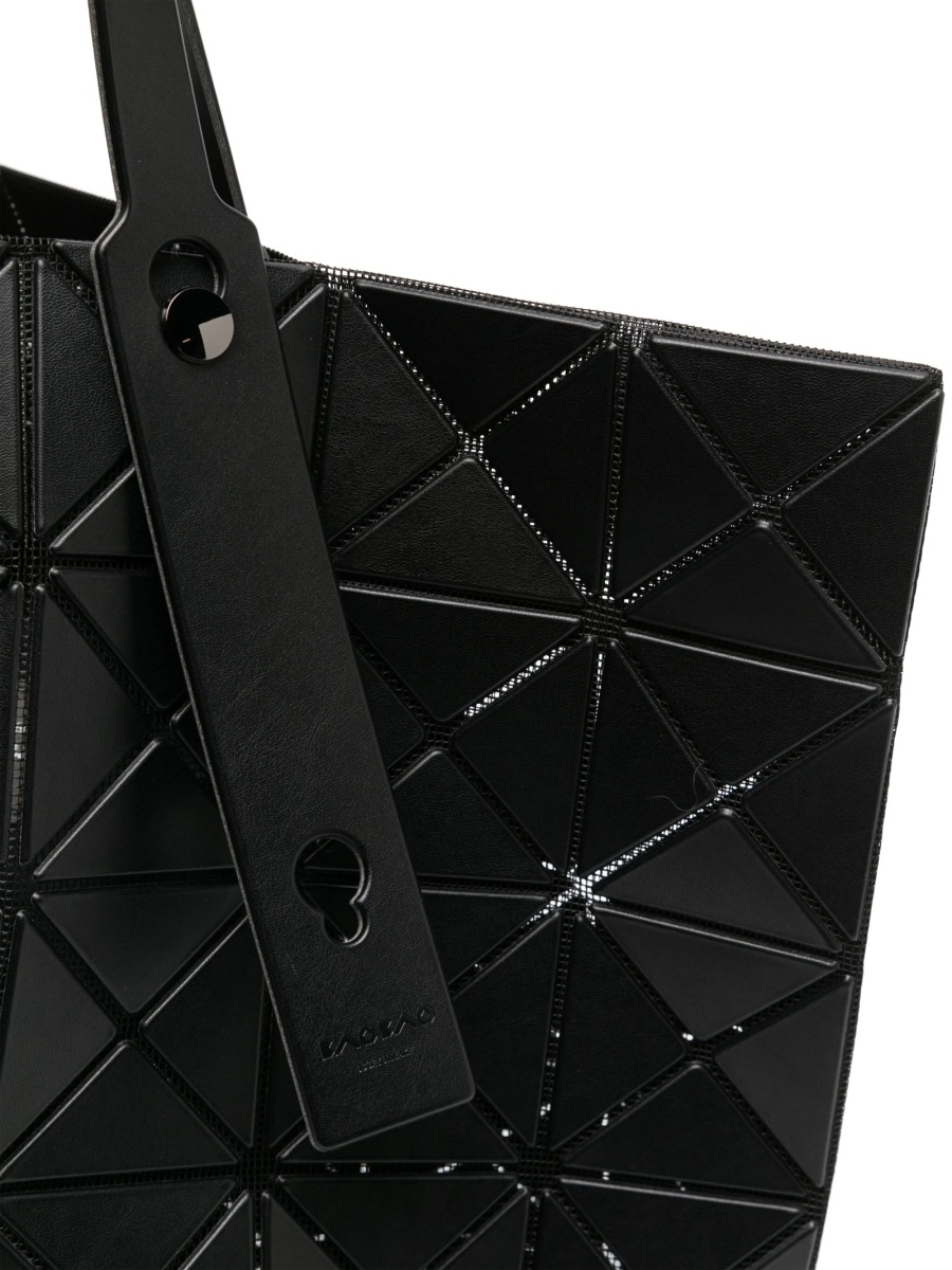Geanta de mana BAO BAO ISSEY MIYAKE neagra din pvc si piele eco - Img 4