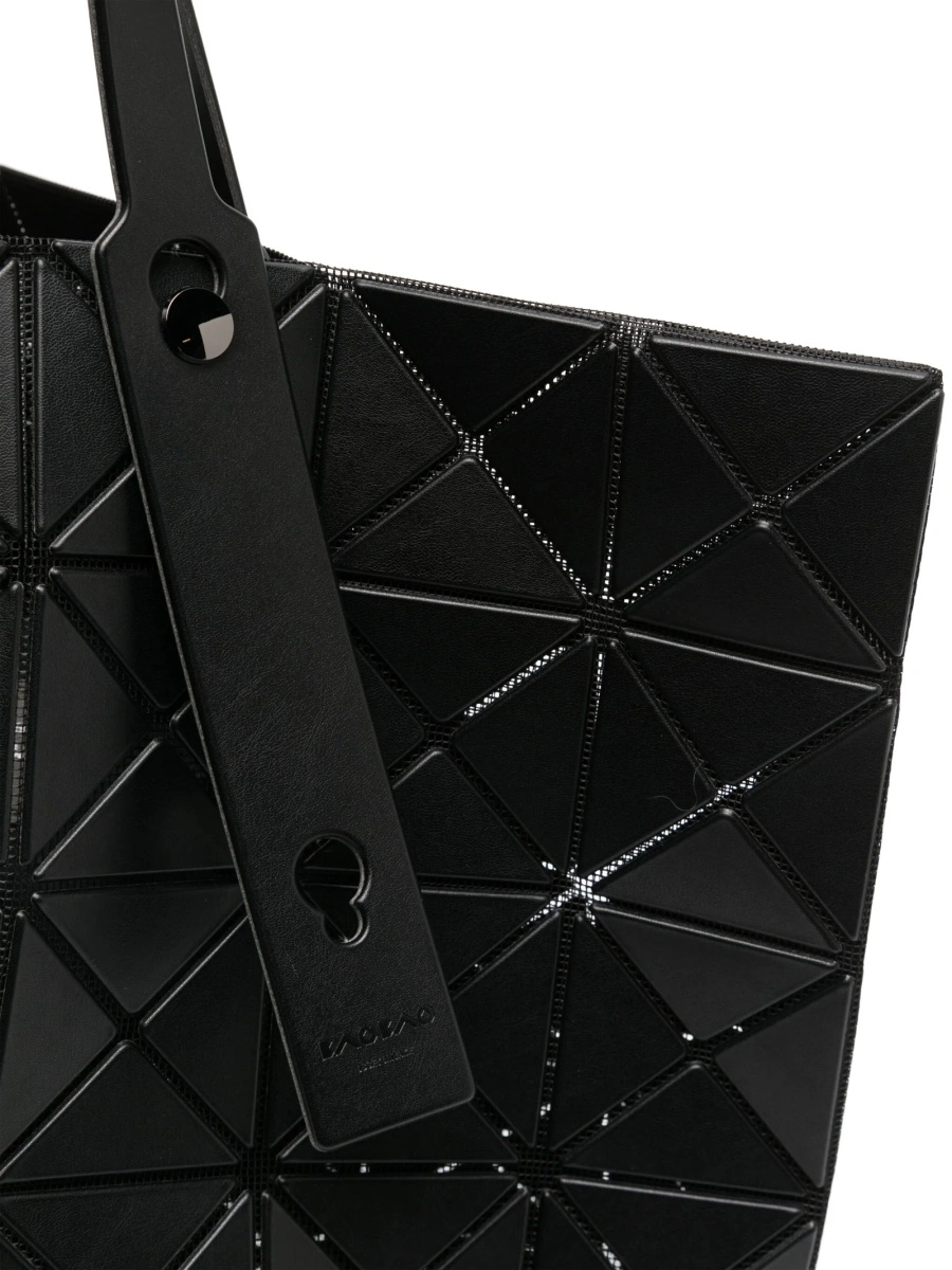 Geanta de mana BAO BAO ISSEY MIYAKE neagra din pvc si piele eco - Img 4