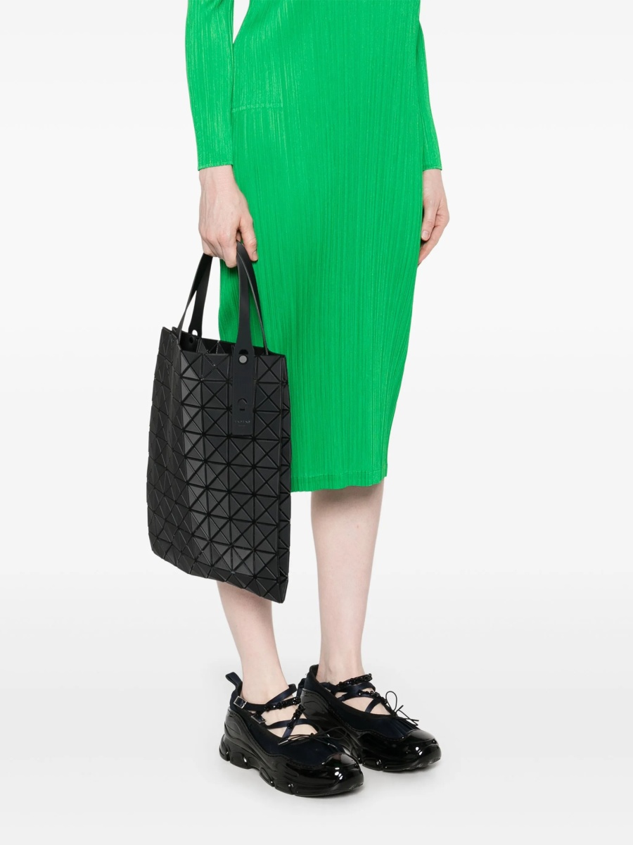 Geanta de mana BAO BAO ISSEY MIYAKE neagra din pvc si polyester - Img 2