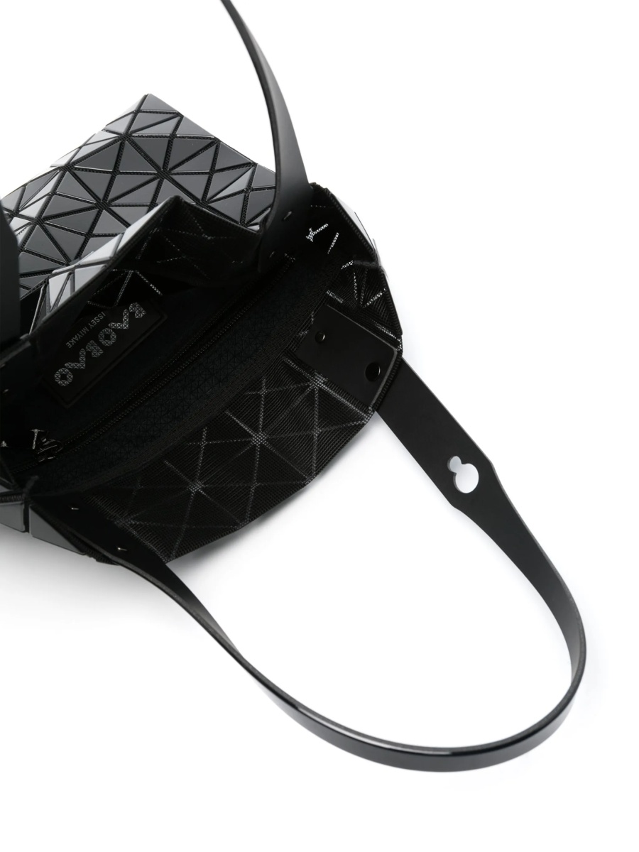 Geanta de mana BAO BAO ISSEY MIYAKE neagra din pvc si polyester - Img 5