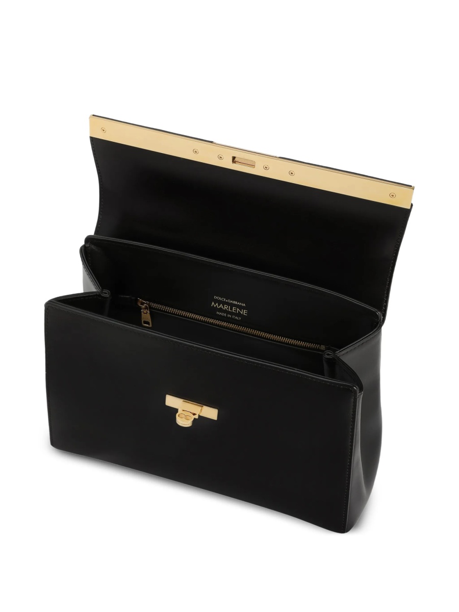 Geanta de mana Dolce &amp; Gabbana neagra din piele - Img 5