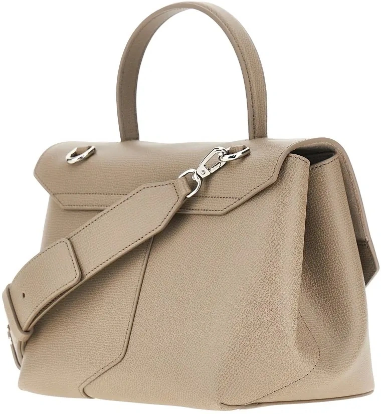 Geanta de mana 'Emporio Armani 1981' top-handle leather bag - Img 2