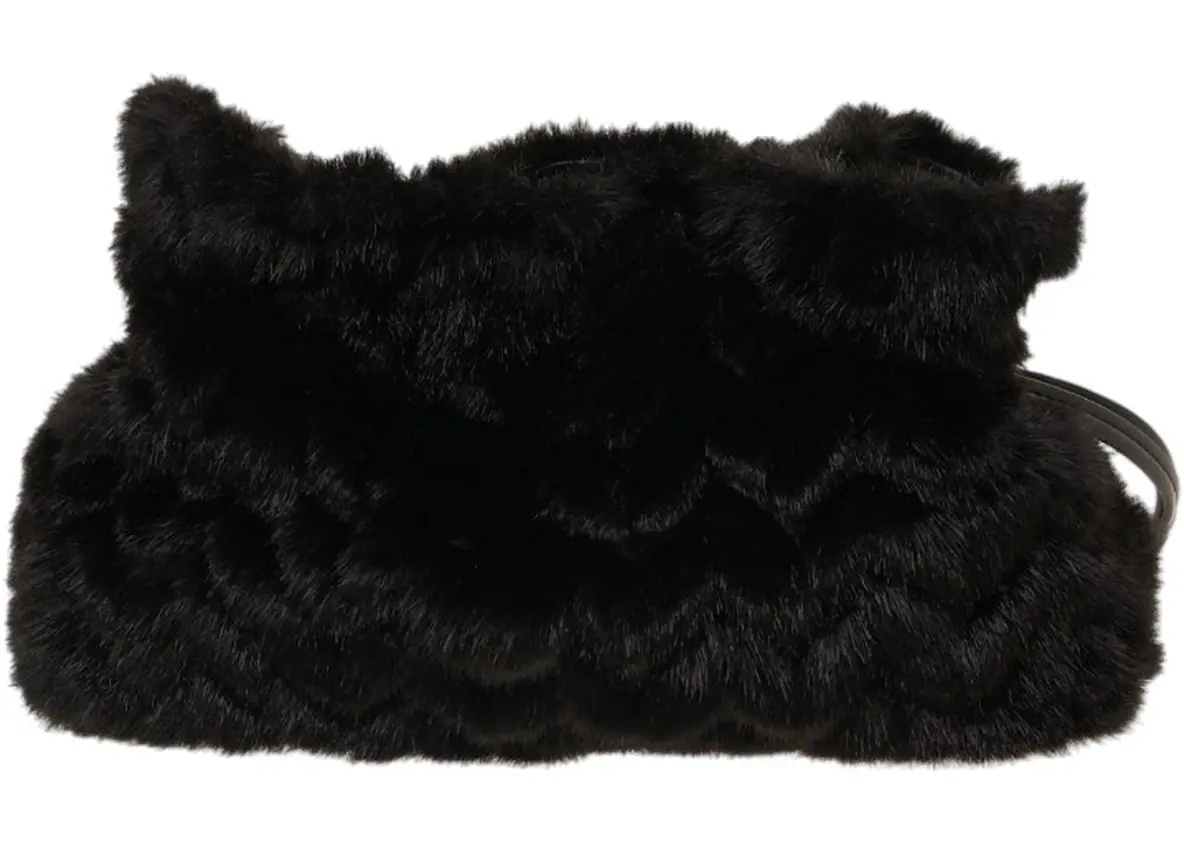 Geanta de mana Faux fur handbag - Img 3