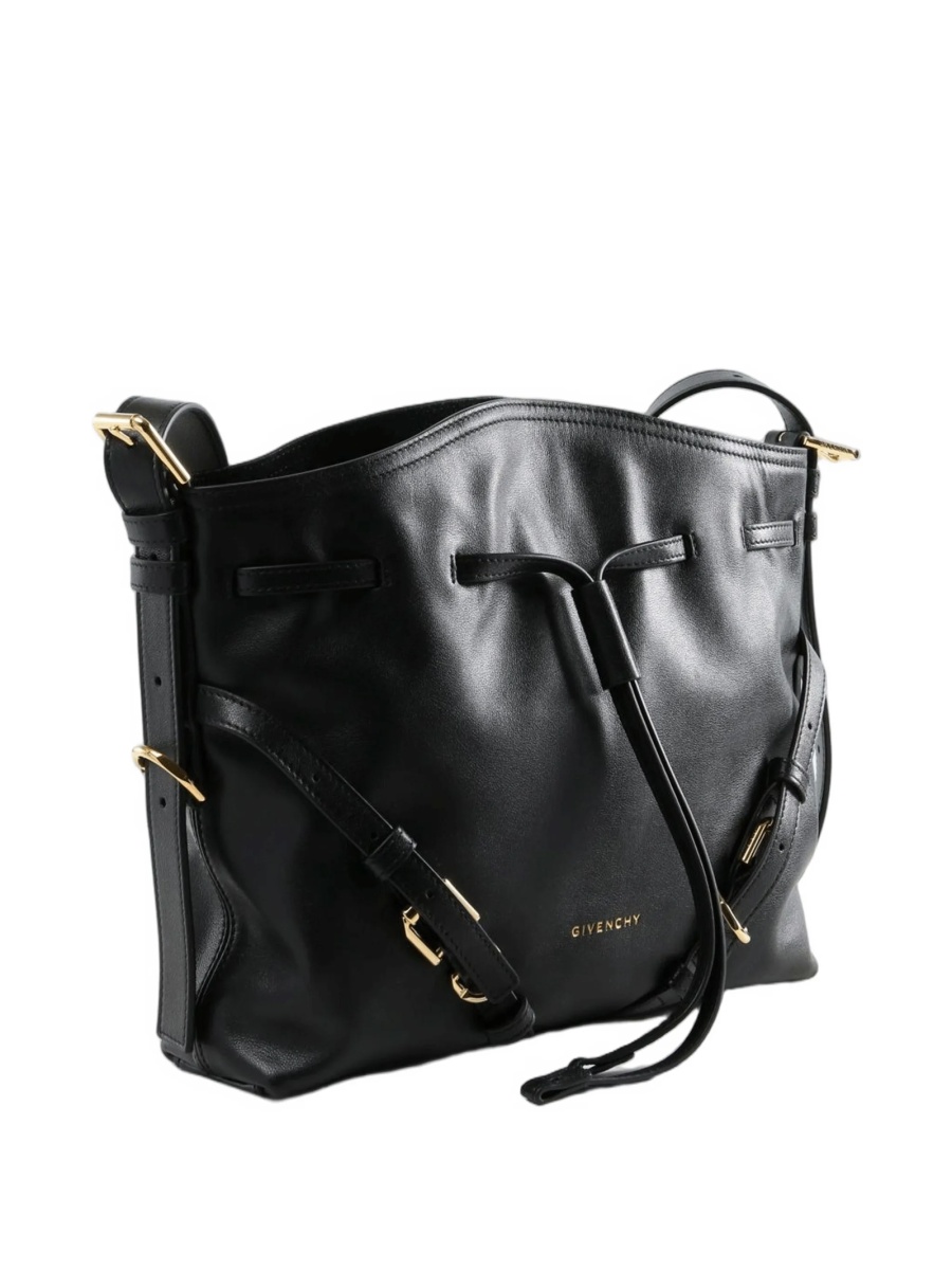 Geanta de mana Givenchy neagra din piele - Img 2