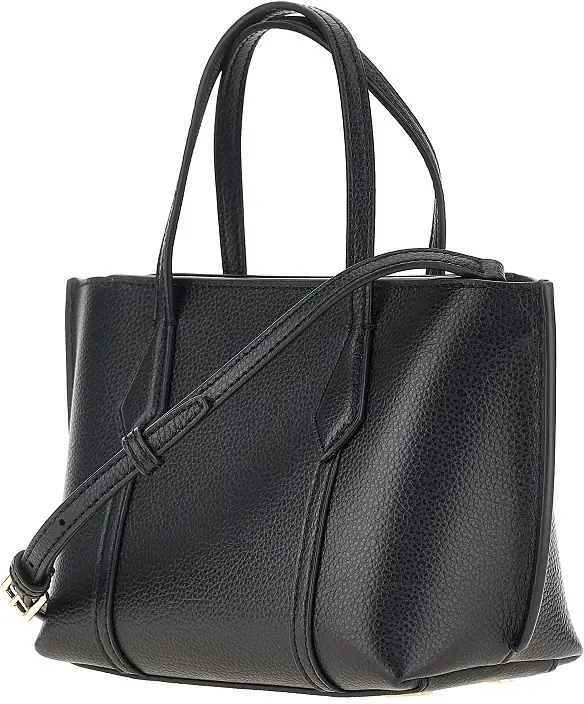 Geanta de mana Grained leather 'Perry' mini shopping bag - Img 2