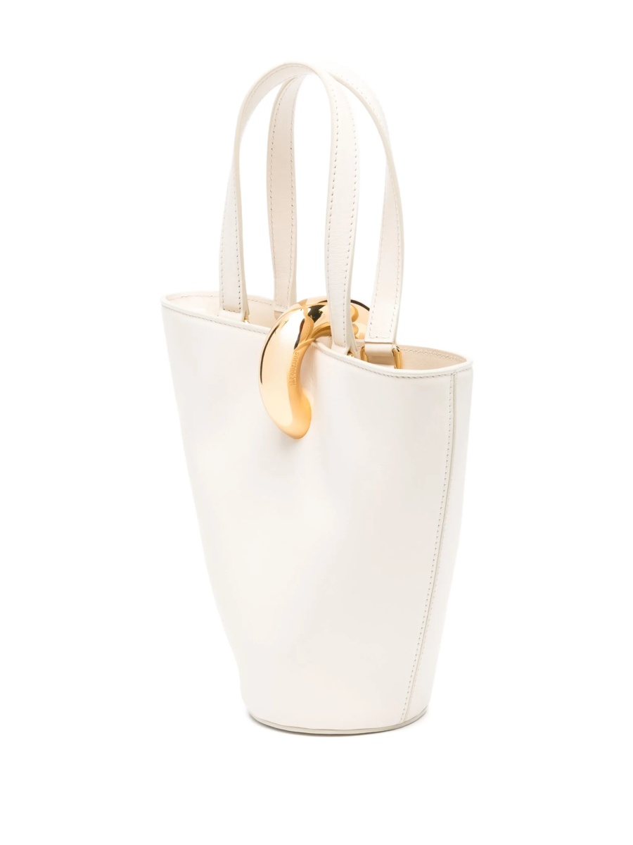 Geanta de mana JACQUEMUS Bambola neutra din piele - Img 3