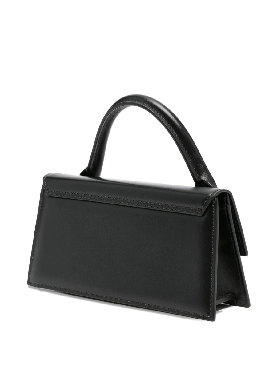 Geanta de mana JACQUEMUS Chiquito neagra din piele - Img 3