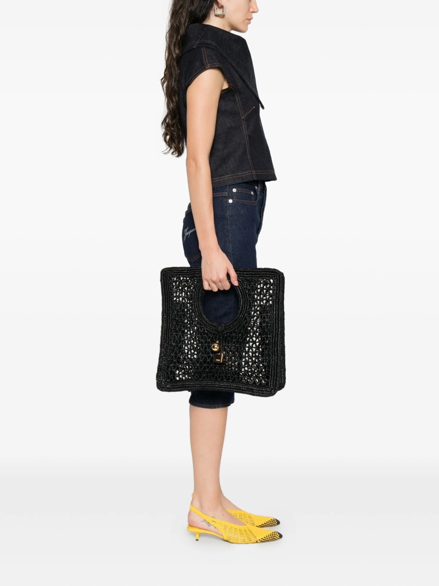 Geanta de mana JACQUEMUS neagra - Img 2