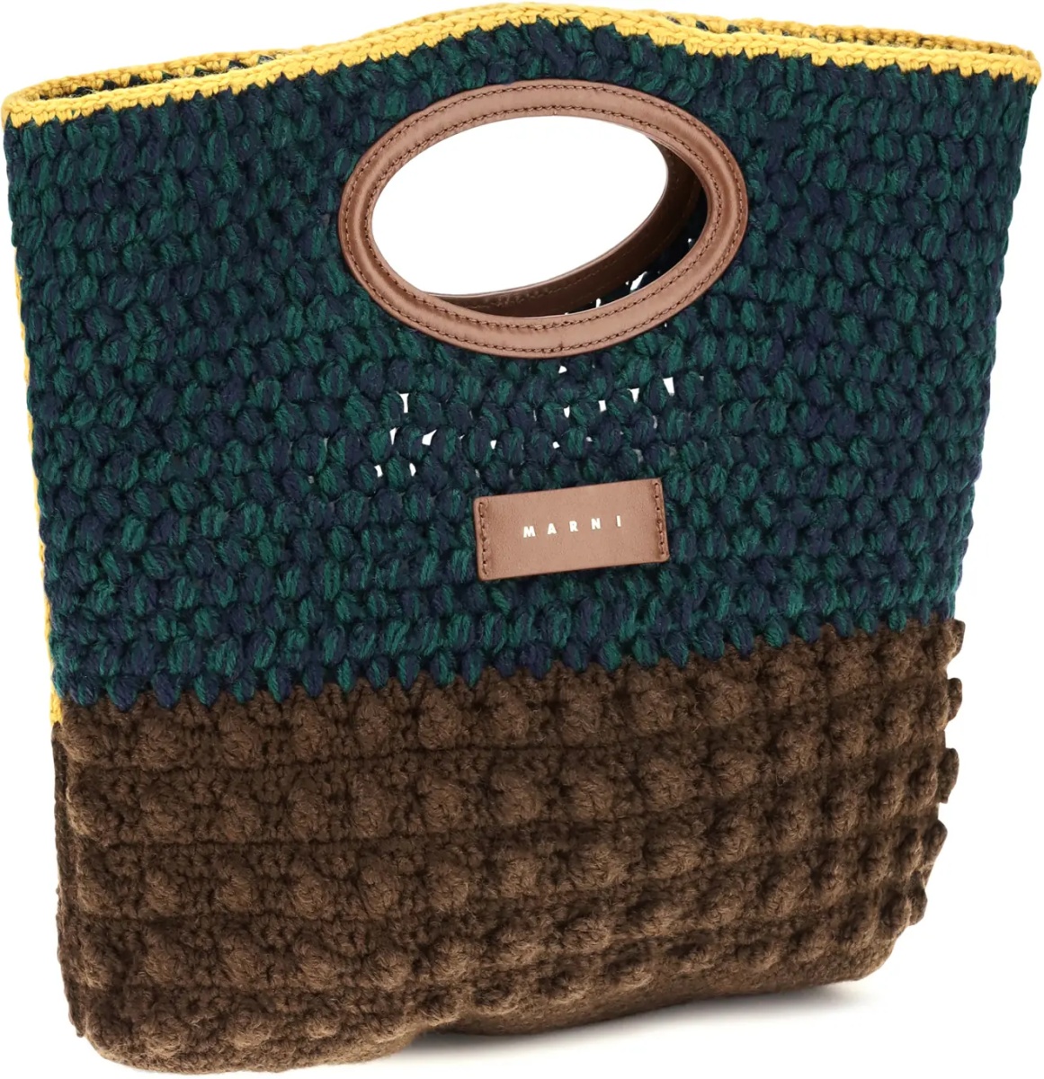 Geanta de mana Knotty Crochet wool Handbag - Img 2