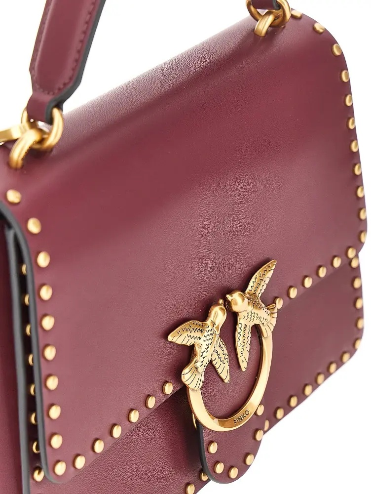 Geanta de mana Leather bag with Love Birds buckle - Img 4