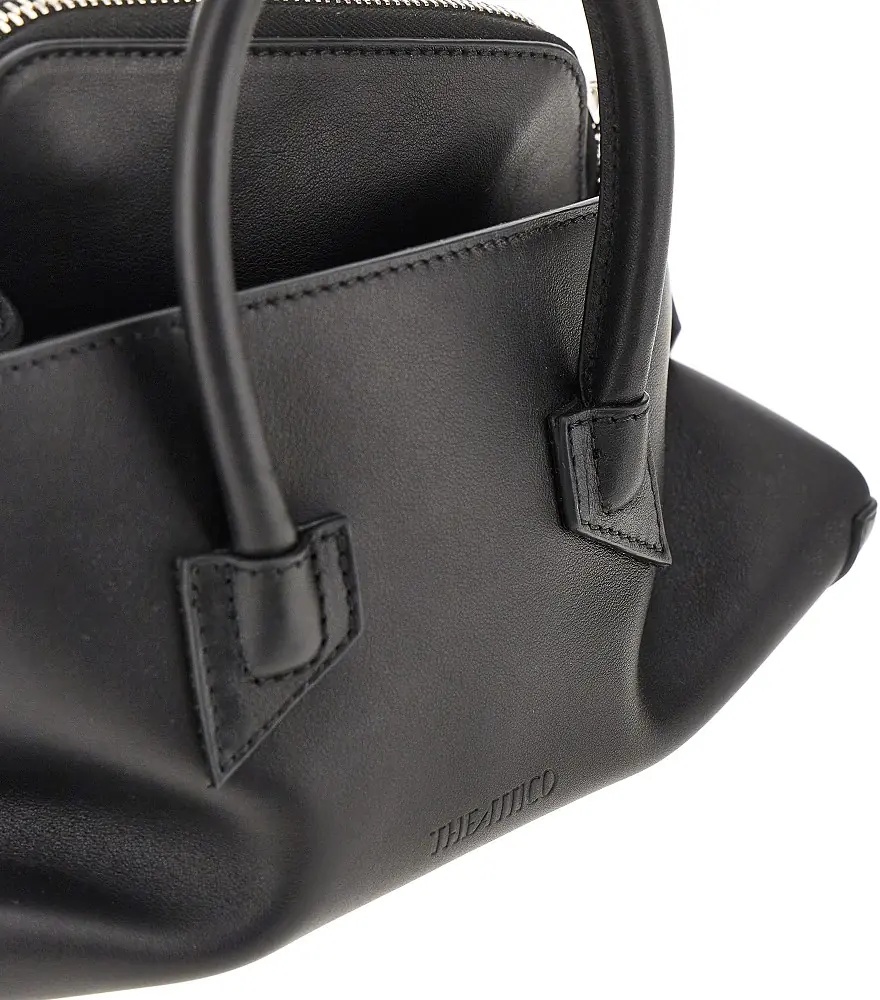 Geanta de mana Leather mini 'La Passeggiata' bag - Img 4
