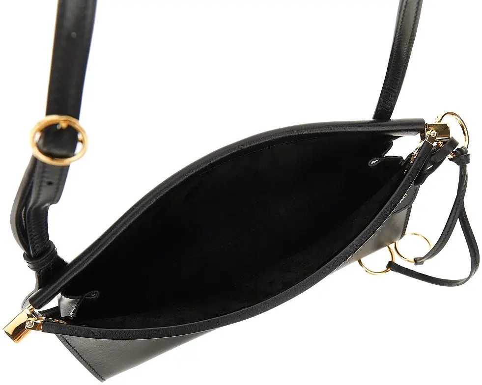 Geanta de mana Leather small 'Le Click East West' bag - Img 3
