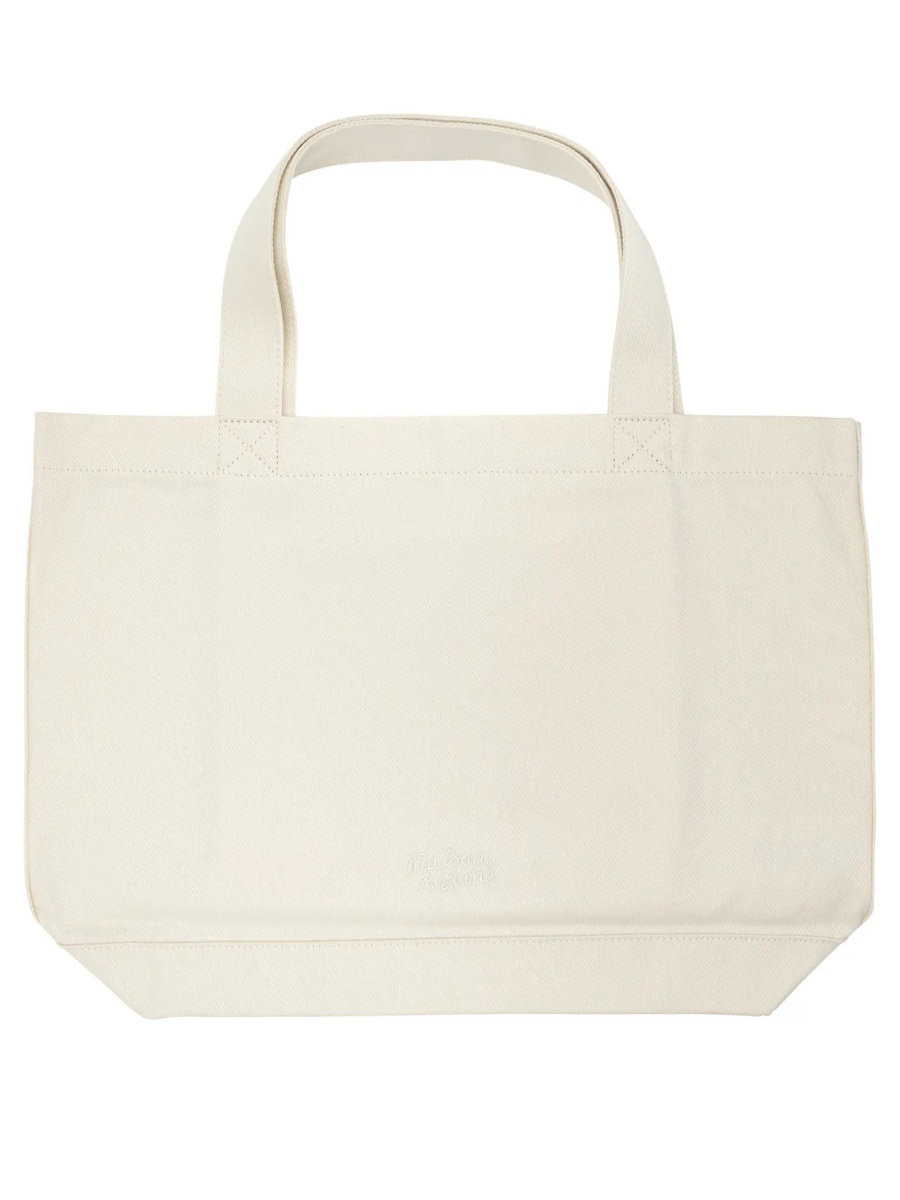Geanta de mana MAISON KITSUNÉ "Double Fox Head" Large Handbag - Img 2