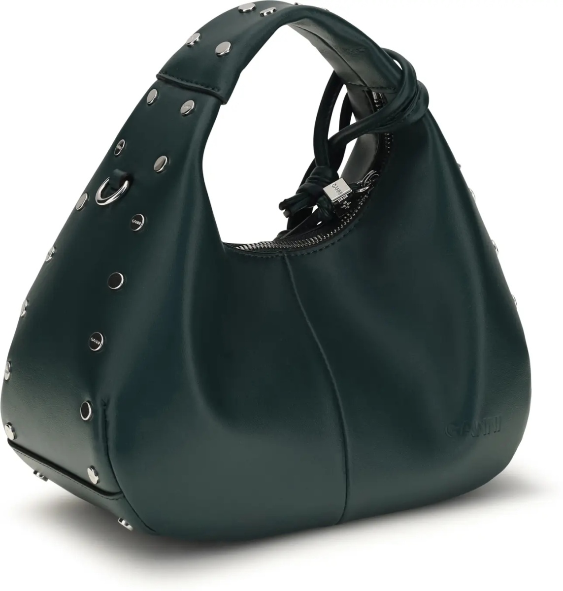 Geanta de mana Mini studded Hobo Handbag - Img 3