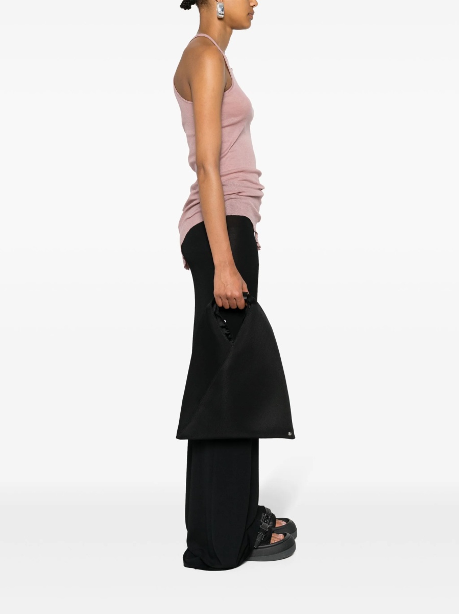 Geanta de mana MM6 Maison Margiela neagra din polyester - Img 2