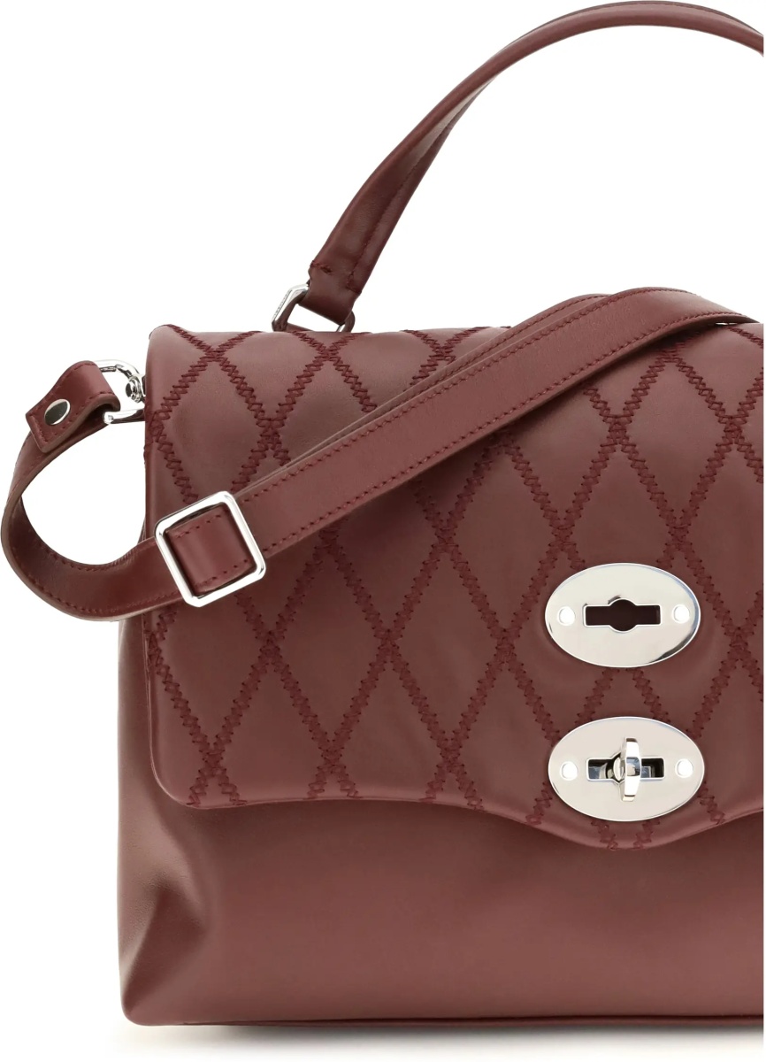 Geanta de mana Postina Tramè leather Top Handle Bag - Img 4