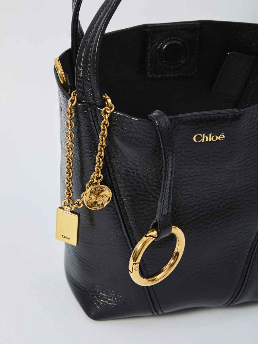 Geanta de mana Small Chloé Spin Tote Bag - Img 4