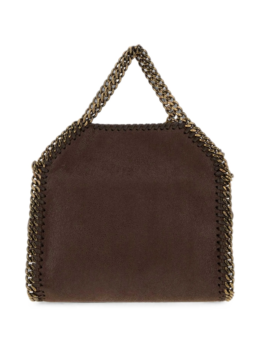Geanta de mana Stella McCartney falabella maro din material textil - Img 2