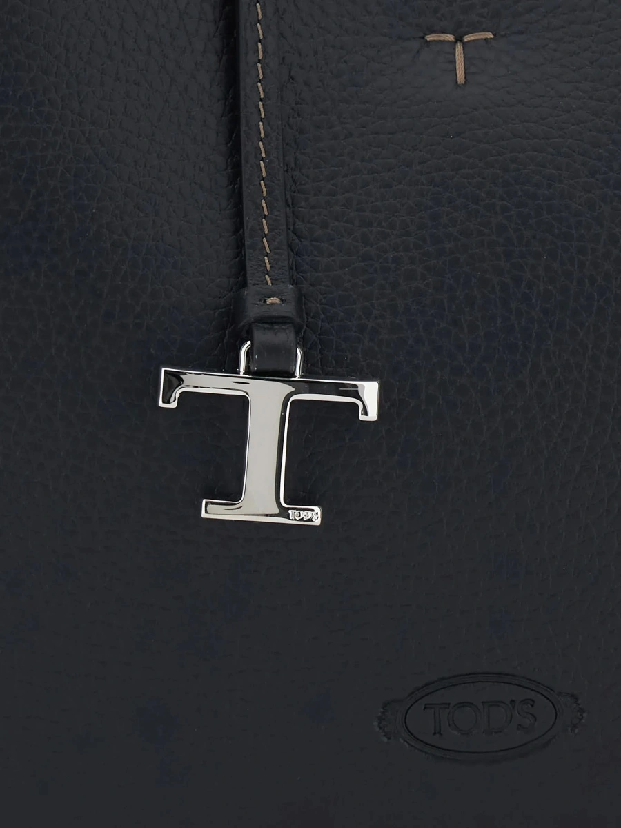 Geanta de mana TOD'S neagra din piele - Img 5