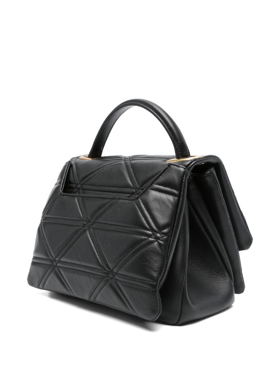 Geanta de mana Vivienne Westwood neagra din piele - Img 3