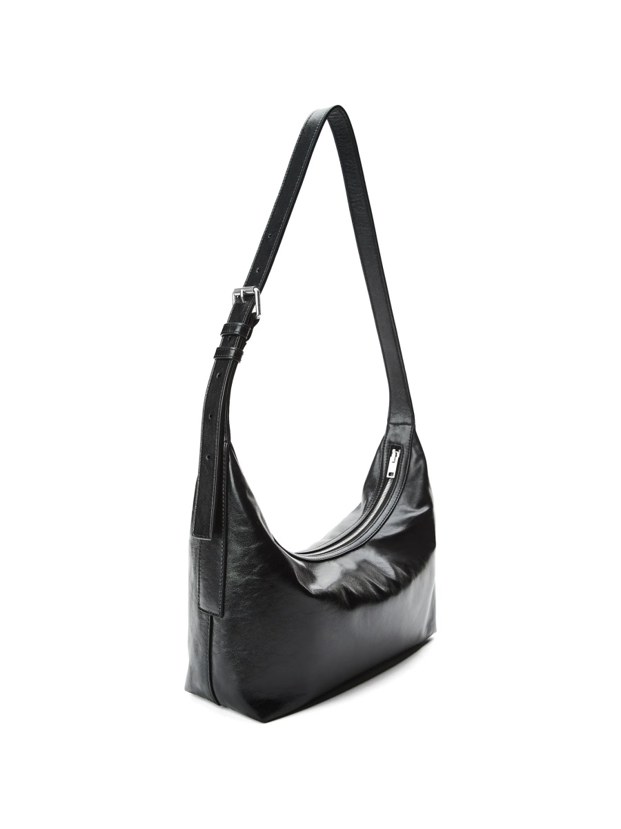 Geanta de umar Alexander Wang neagra din piele - Img 2