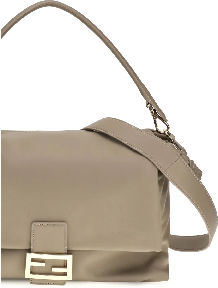 Geanta de umar Baguette Soft nappa leather Shoulder Bag - Img 4