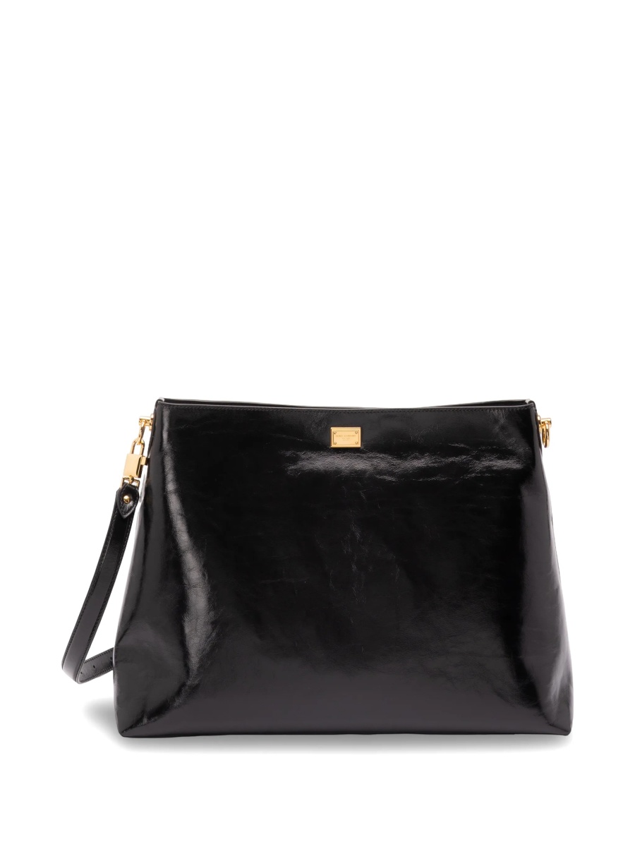 Geanta de umar Dolce &amp; Gabbana neagra din piele - Img 2