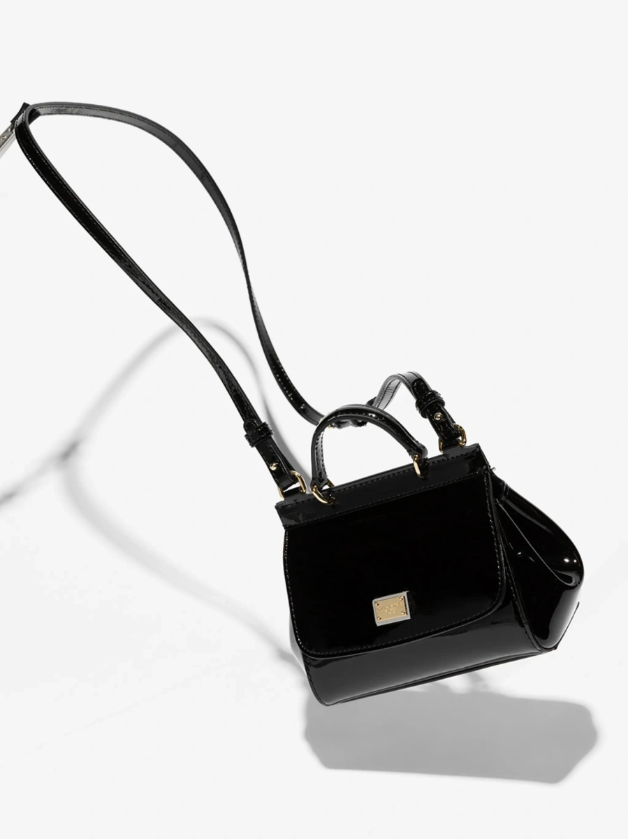 Geanta de umar Dolce &amp; Gabbana neagra din piele - Img 2