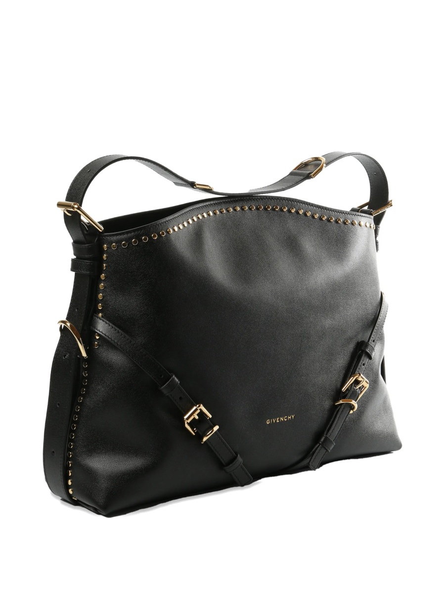 Geanta de umar Givenchy neagra din piele - Img 2