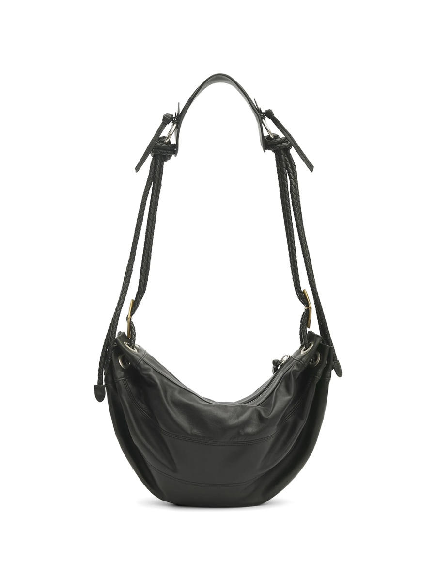 Geanta de umar Isabel Marant neagra din piele - Img 2