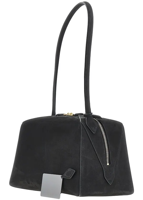 Geanta de umar 'Le Bouledogue' nubuck bag - Img 2