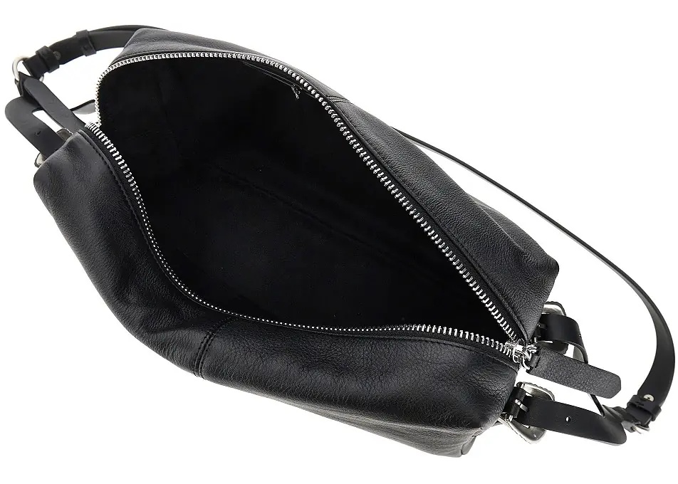 Geanta de umar Leather medium 'Keeper' shoulder bag - Img 3