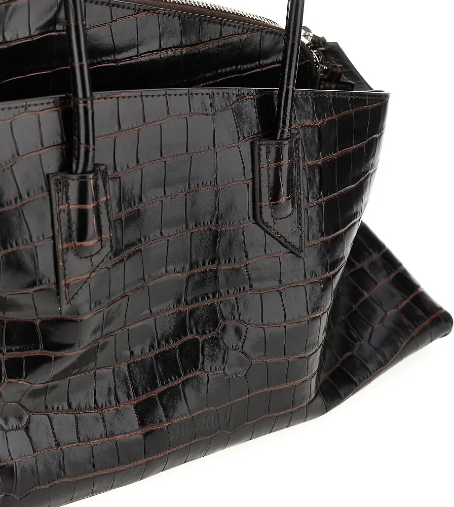 Geanta de umar Leather medium 'La Passeggiata' bag - Img 4