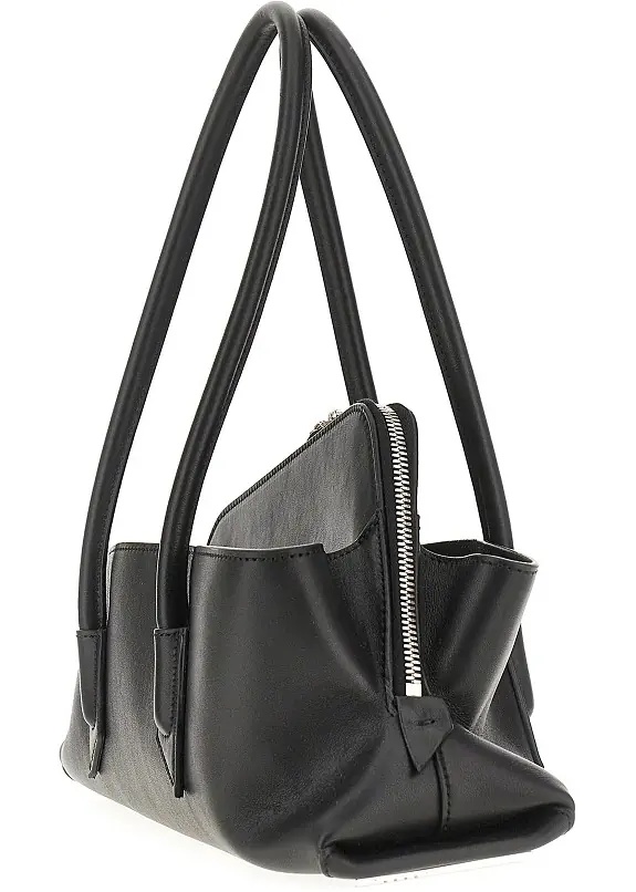 Geanta de umar Leather small 'La Passeggiata' bag - Img 2