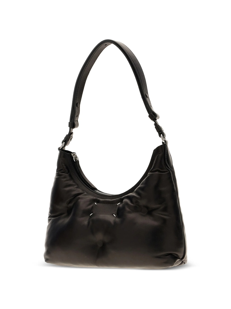 Geanta de umar Maison Margiela neagra din piele - Img 3