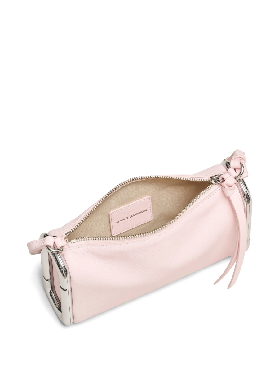 Geanta de umar Marc Jacobs roz din piele - Img 5