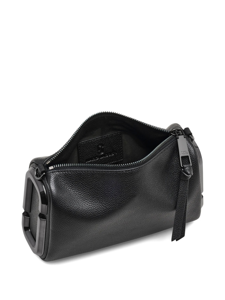Geanta de umar Marc Jacobs snapshot neagra din piele - Img 5