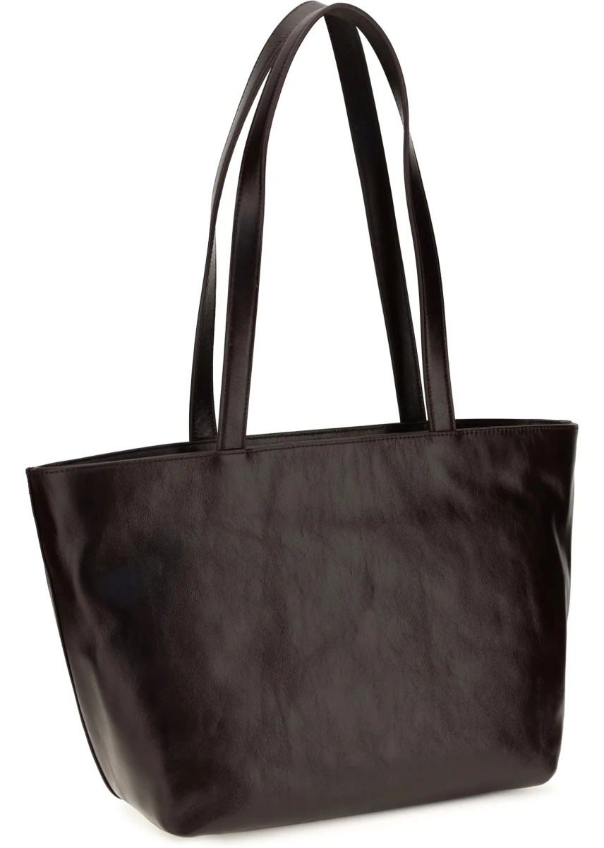 Geanta de umar Medium Punch leather Tote Bag - Img 3