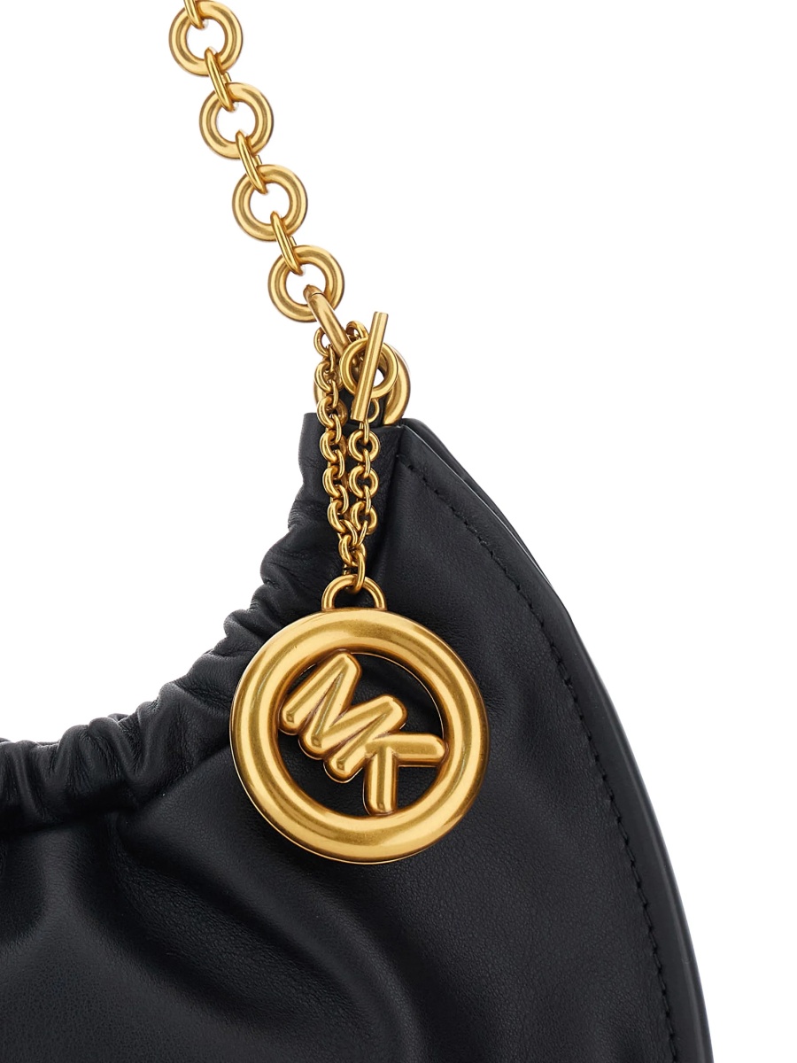 Geanta de umar Michael Kors neagra din piele - Img 3