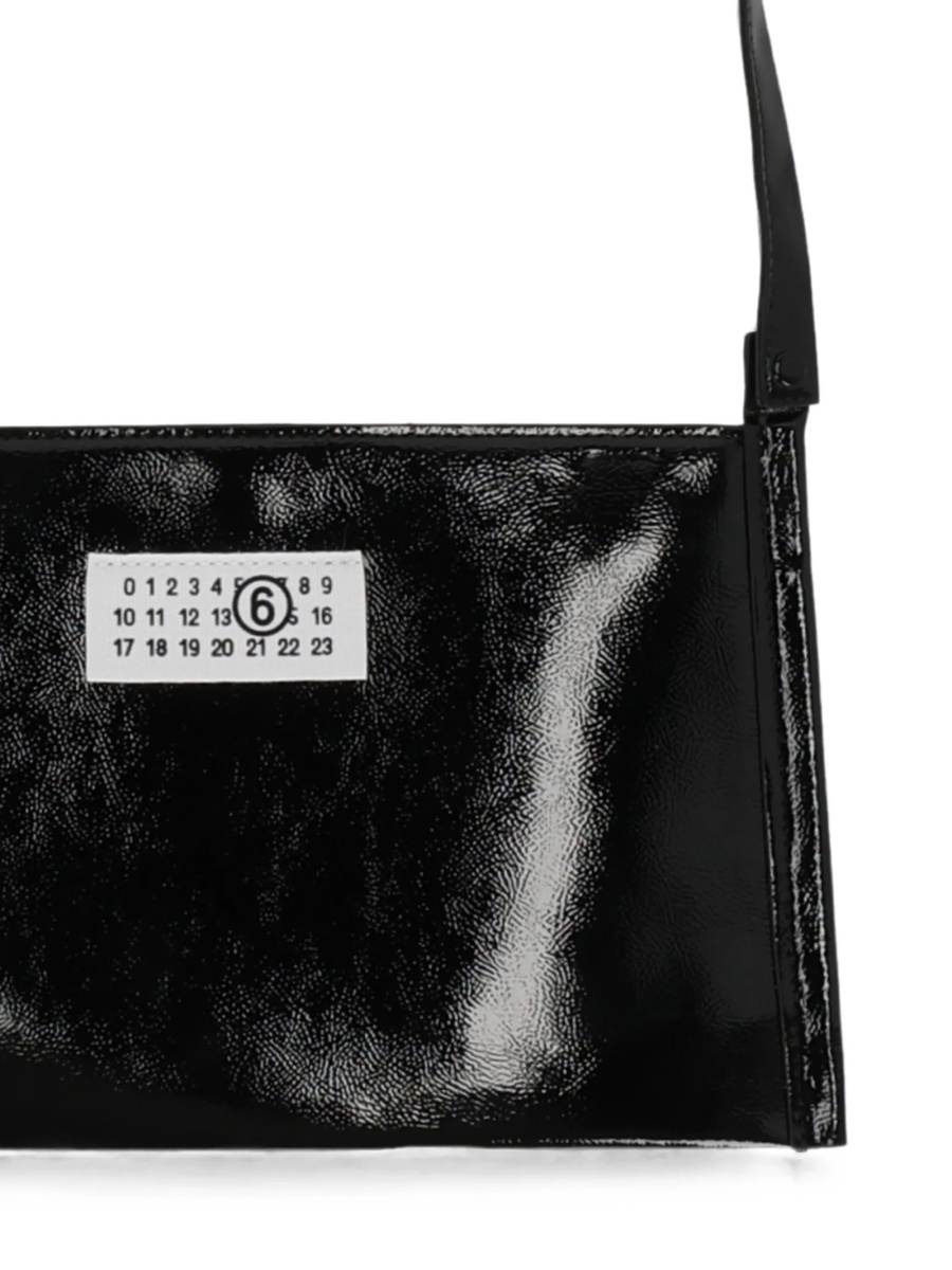 Geanta de umar MM6 Maison Margiela neagra din polyester - Img 3