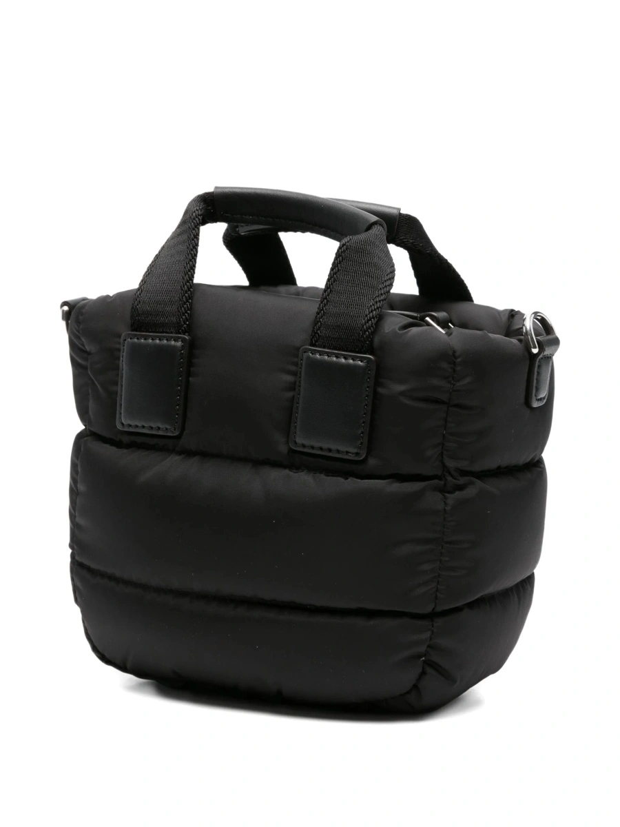 Geanta de umar Moncler neagra din poliamida - Img 3