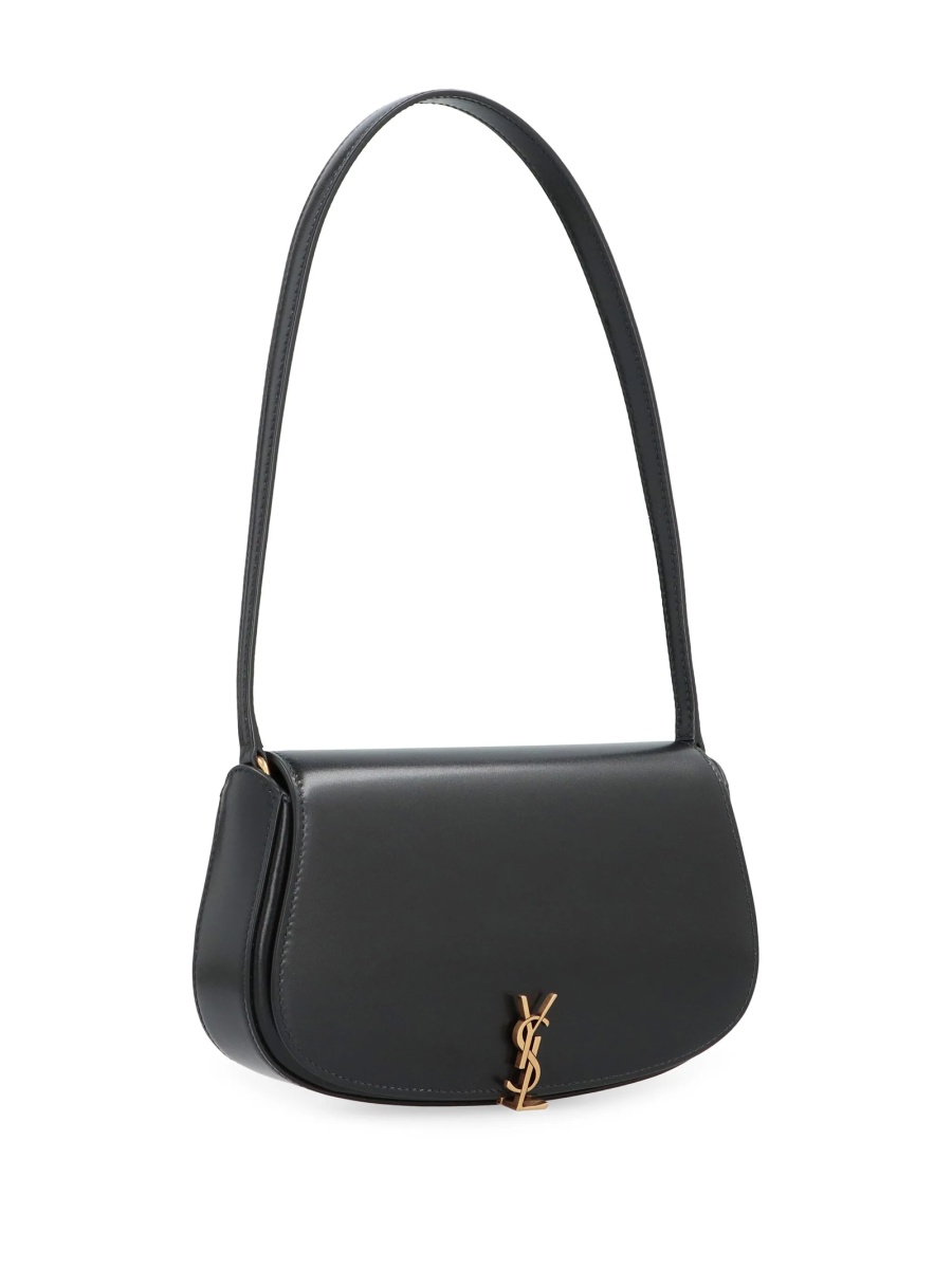 Geanta de umar Saint Laurent neagra din piele - Img 3