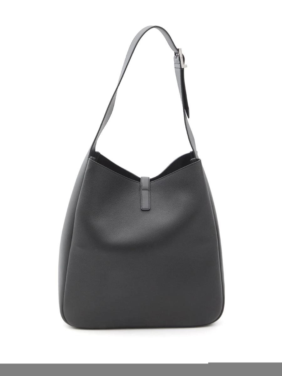 Geanta de umar Saint Laurent neagra din piele - Img 3