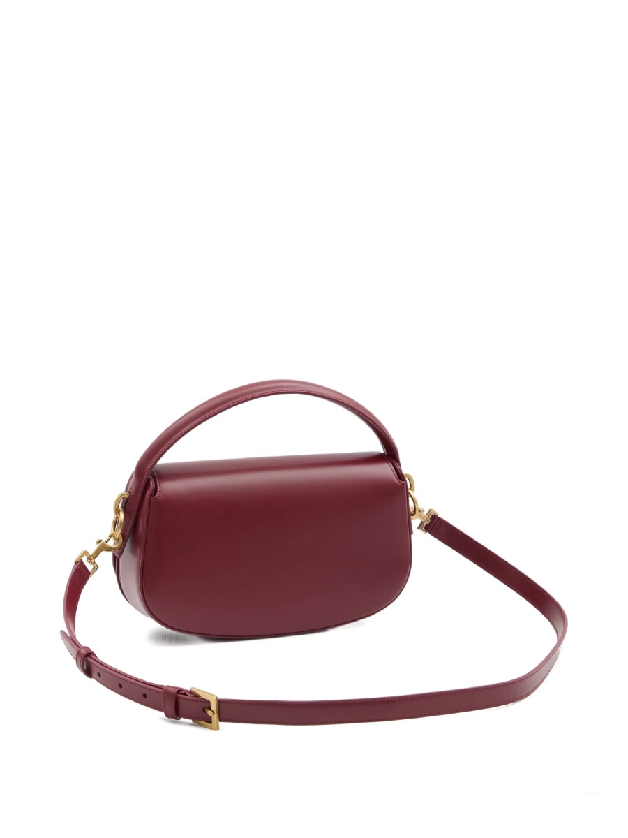 Geanta de umar Saint Laurent rosie din piele - Img 2